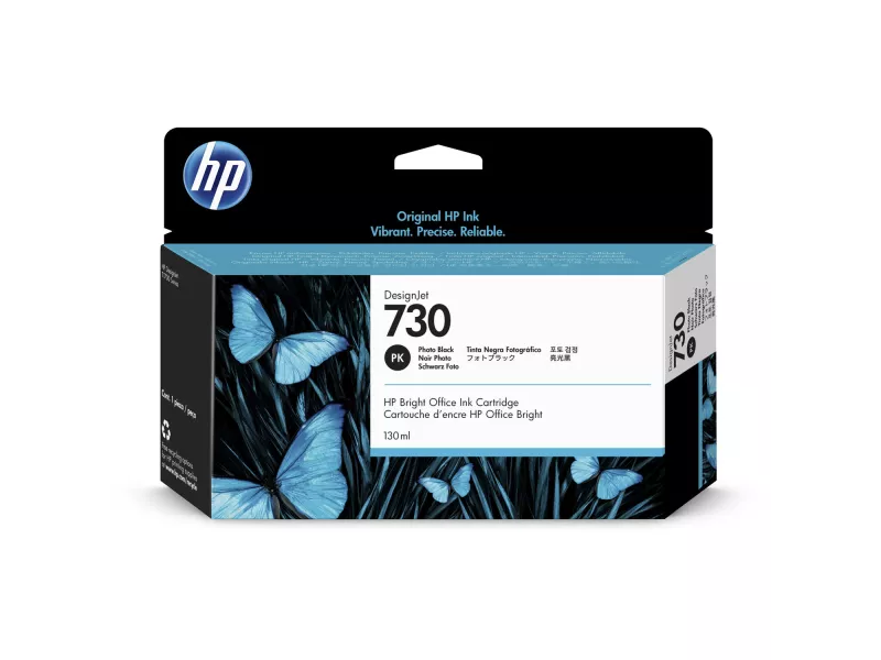 Cartuccia Originale HP P2V67A 730 (Nero Foto 130 ml) Cartuccia Originale HP P2V67A 730 (Nero Foto 130 ml)