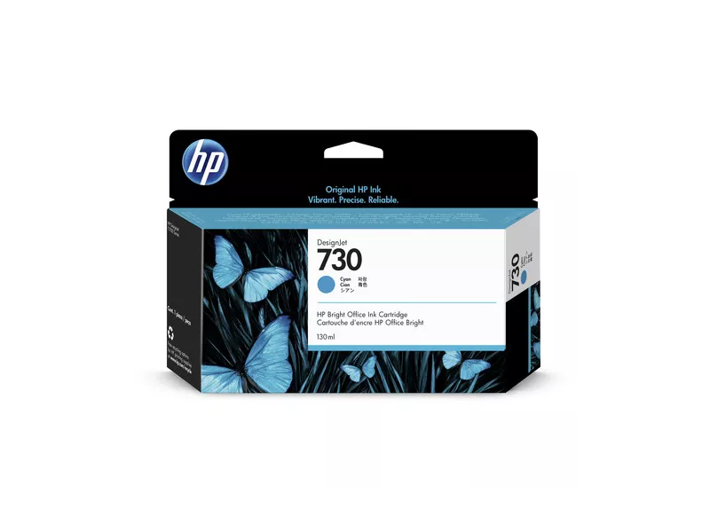 Cartuccia Originale HP P2V62A 730 (Ciano 130 ml) Cartuccia Originale HP P2V62A 730 (Ciano 130 ml)