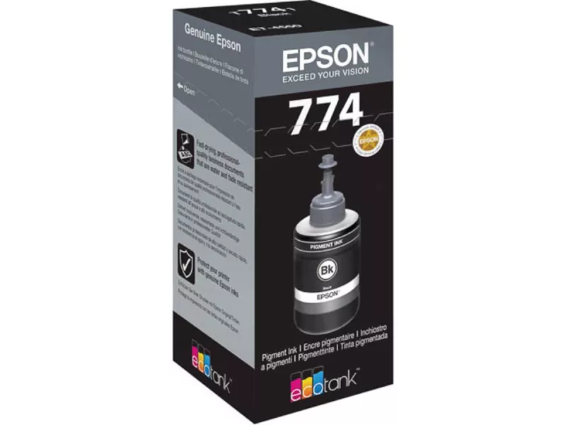 Inchiostro Originale Epson T774140 774 (Nero 140 ml) Inchiostro Originale Epson T774140 774 (Nero 140 ml)