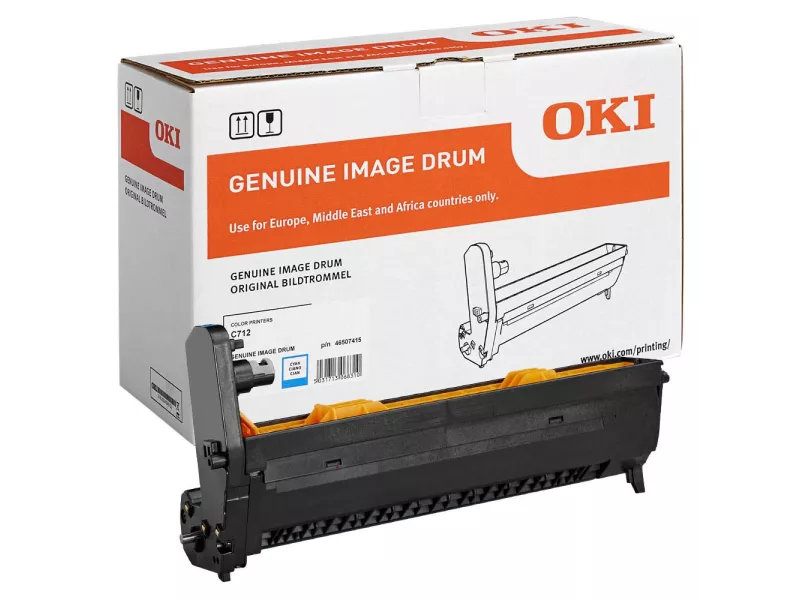 Tamburo Originale Oki 46507415 C712 (Ciano 30000 pagine) Tamburo Originale Oki 46507415 C712 (Ciano 30000 pagine)