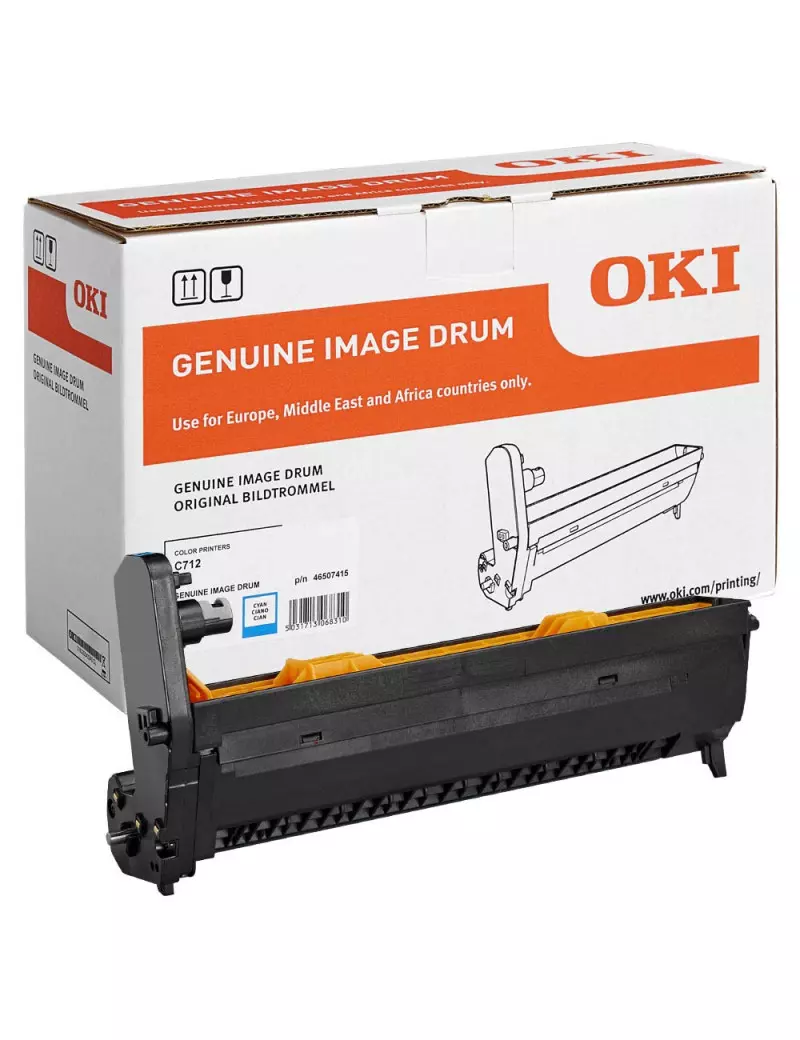 Tamburo Originale Oki 46507415 C712 (Ciano 30000 pagine) Tamburo Originale Oki 46507415 C712 (Ciano 30000 pagine)