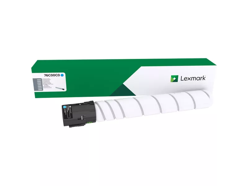 Toner Originale Lexmark 76C00C0 (Ciano 11500 pagine) Toner Originale Lexmark 76C00C0 (Ciano 11500 pagine)