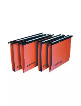 Cartelle Sospese Linea Cartesio Bertesi - Cassetto - 33÷33,8 cm - U3 - 100/330 3 (Arancio Conf. 50)