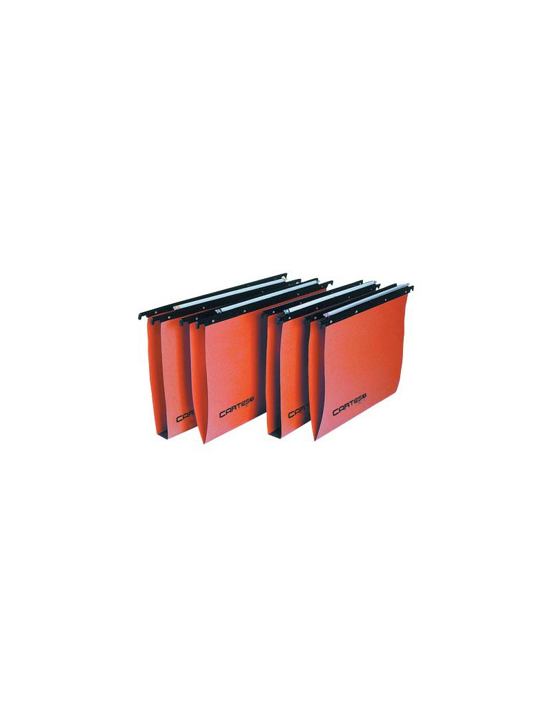 Cartelle Sospese Linea Cartesio Bertesi - Cassetto - 33÷33,8 cm - U3 - 100/330 3 (Arancio Conf. 50)