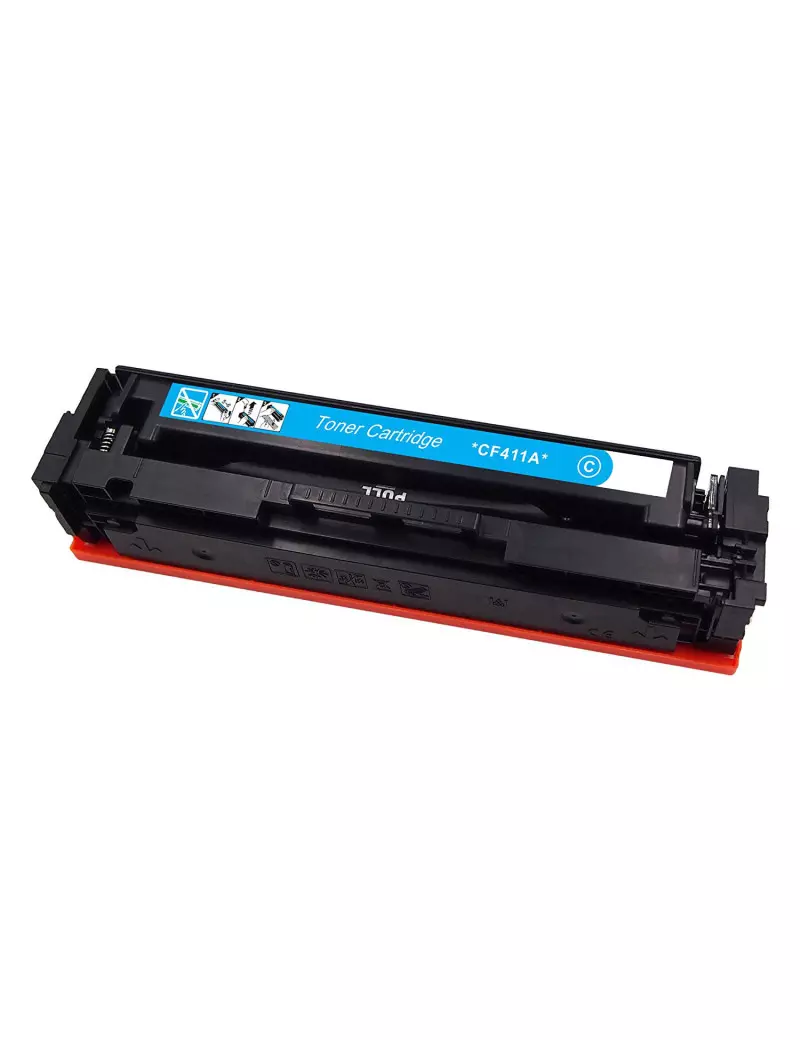 Toner Compatibile HP CF411A 410A (Ciano 2300 pagine)