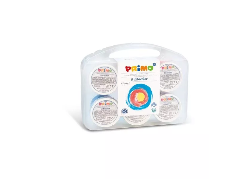 Colori a Dita Morocolor - 100 g (Assortiti Conf. 6) Colori a Dita Morocolor - 100 g (Assortiti Conf. 6)