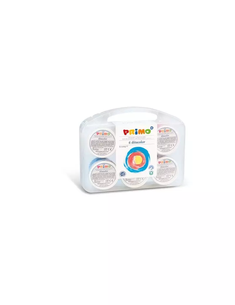 Colori a Dita Morocolor - 100 g (Assortiti Conf. 6) Colori a Dita Morocolor - 100 g (Assortiti Conf. 6)
