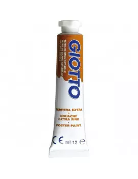 Tubetto Tempera Giotto - 12 ml (Terra di Siena Naturale Conf. 6)