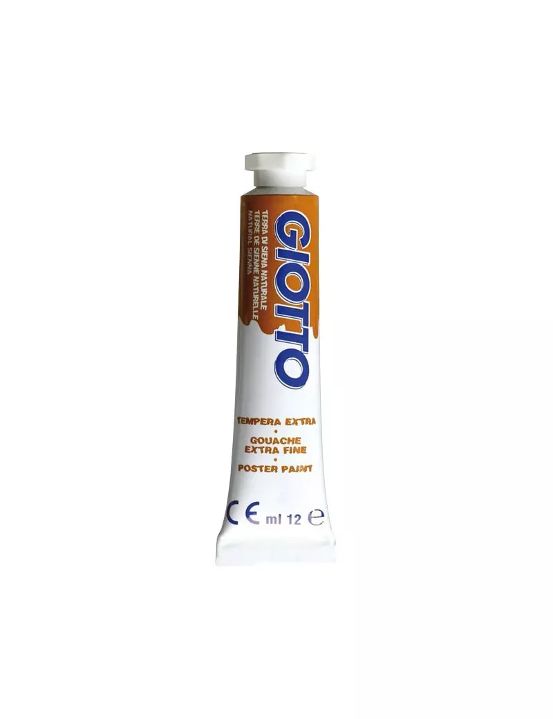 Tubetto Tempera Giotto - 12 ml (Terra di Siena Naturale Conf. 6) Tubetto Tempera Giotto - 12 ml (Terra di Siena Naturale Conf. 6)