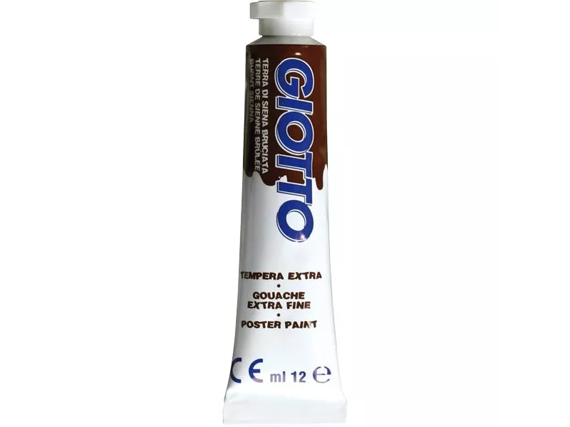 Tubetto Tempera Giotto - 12 ml (Terra di Siena Naturale Conf. 6) Tubetto Tempera Giotto - 12 ml (Terra di Siena Naturale Conf. 6)