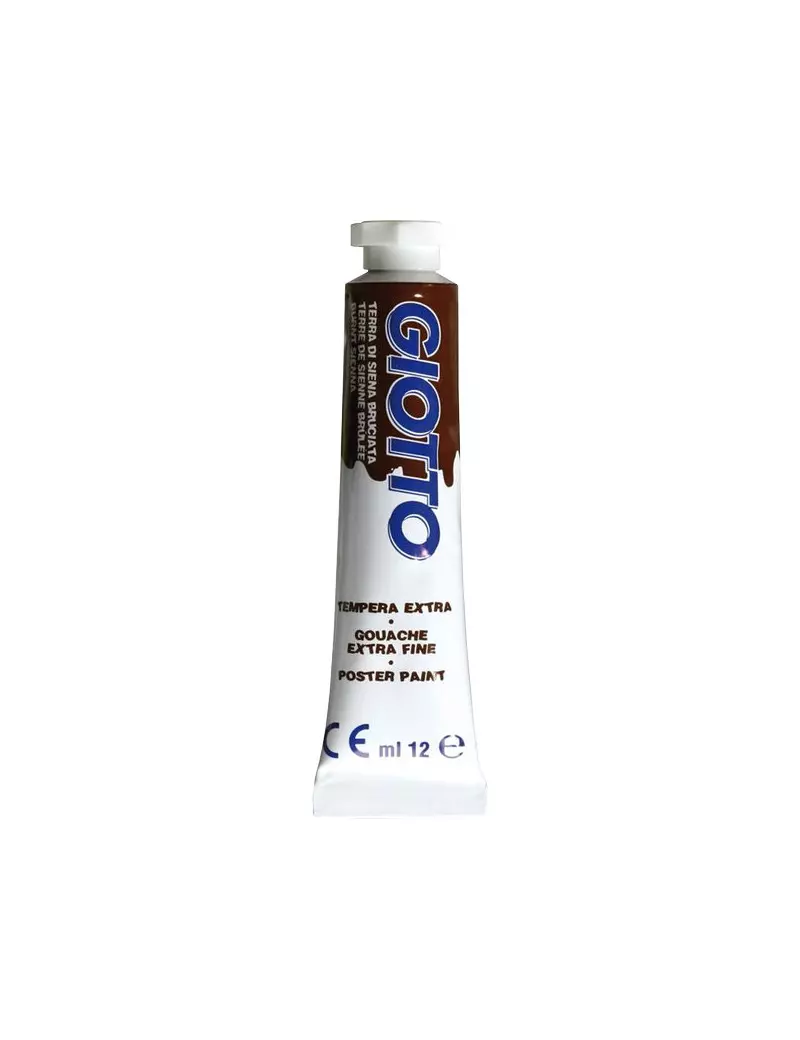 Tubetto Tempera Giotto - 12 ml (Terra di Siena Naturale Conf. 6) Tubetto Tempera Giotto - 12 ml (Terra di Siena Naturale Conf. 6)