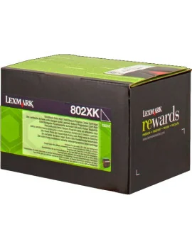 Toner Originale Lexmark 80C2XK0 802XK (Nero 8000 pagine)