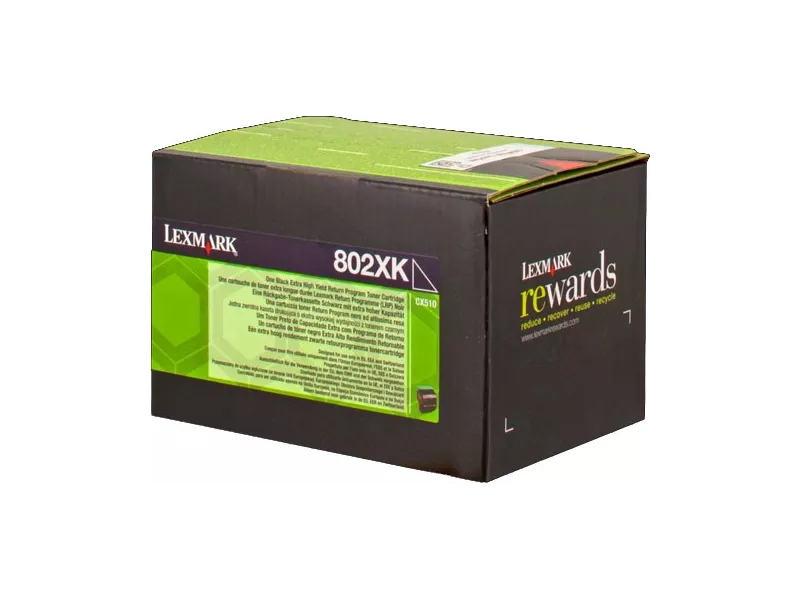 Toner Originale Lexmark 80C2XK0 802XK (Nero 8000 pagine)