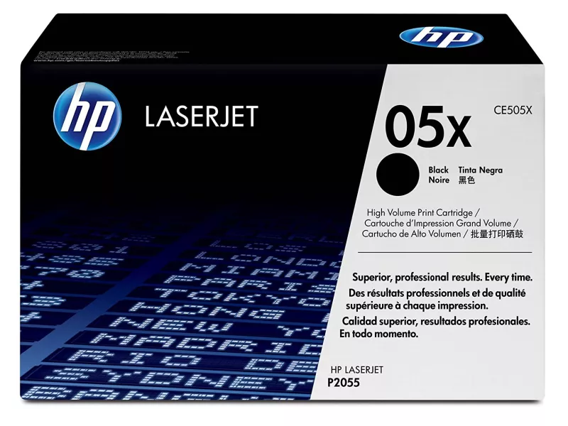 Toner Originale HP CE505X 05X (Nero 6500 pagine) Toner Originale HP CE505X 05X (Nero 6500 pagine)
