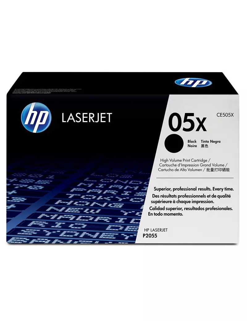 Toner Originale HP CE505X 05X (Nero 6500 pagine) Toner Originale HP CE505X 05X (Nero 6500 pagine)
