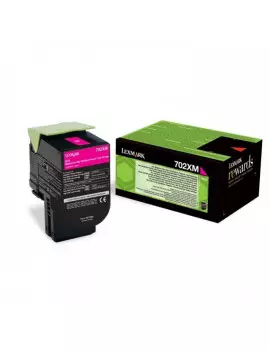 Toner Originale Lexmark 70C2XM0 702XM (Magenta 4000 pagine)