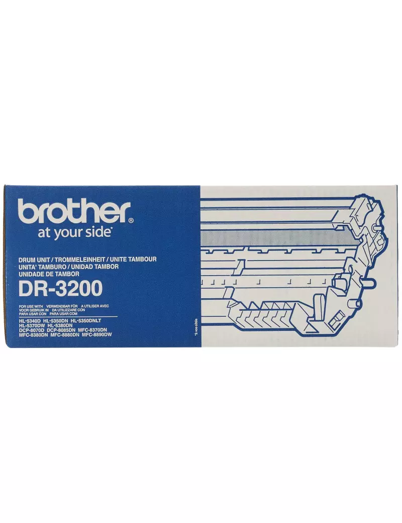 Tamburo Originale Brother DR-3200 (Nero 25000 pagine) Tamburo Originale Brother DR-3200 (Nero 25000 pagine)