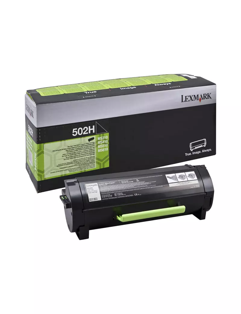 Toner Originale Lexmark 50F2H00 502H (Nero 5000 pagine)