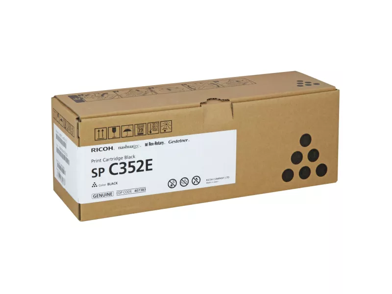 Toner Originale Ricoh 407383 SP C352E (Nero 10000 pagine) Toner Originale Ricoh 407383 SP C352E (Nero 10000 pagine)