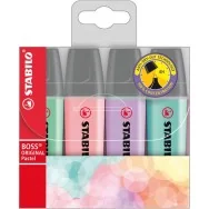 Stabilo Boss Pastel Stabilo 70/4-2 (Assortiti Conf. 4)
