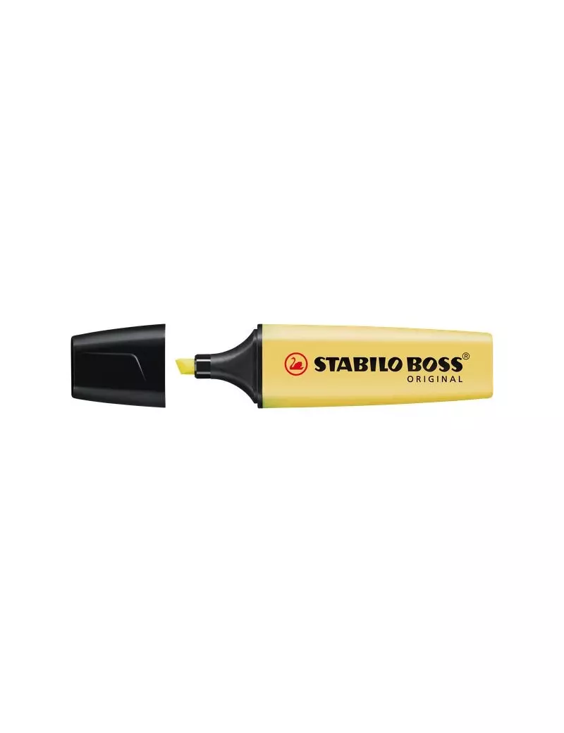 Evidenziatore Stabilo Boss Pastel Stabilo 2-5 mm 70/144 Banana 4006381492423