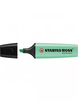 Evidenziatore Boss Pastel Stabilo - 2-5 mm - 70/116 (Verde Menta Conf. 10)