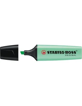 Evidenziatore Stabilo Boss Pastel - 70/116 (Menta Conf. 10)