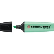 Evidenziatore Stabilo Boss Pastel - 70/116 (Menta Conf. 10)