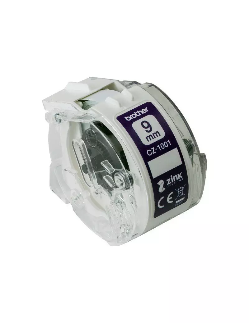 Etichette Originali Brother CZ-1001 - 9 mm x 5 m (Colori) Etichette Originali Brother CZ-1001 - 9 mm x 5 m (Colori)