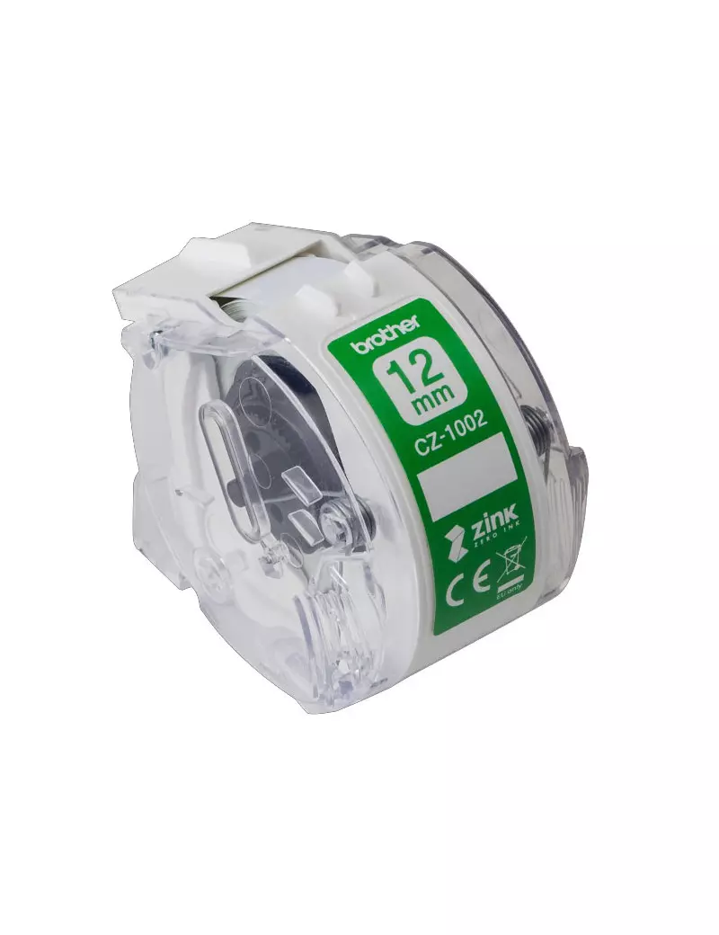 Etichette Originali Brother CZ-1002 - 12 mm x 5 m (Colori) Etichette Originali Brother CZ-1002 - 12 mm x 5 m (Colori)