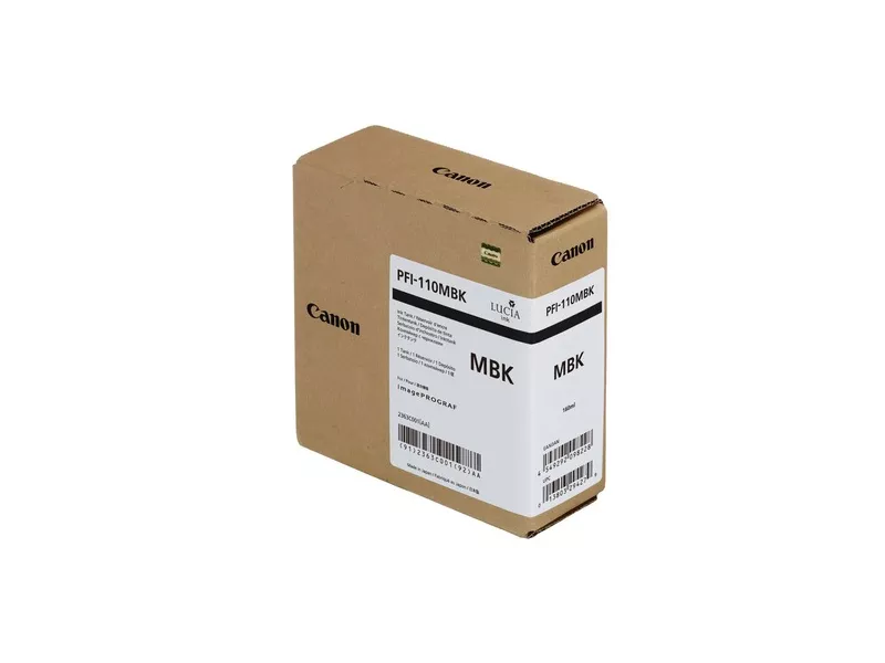 Cartuccia Originale Canon PFI-110mbk 2363C001 (Nero 160 ml) Cartuccia Originale Canon PFI-110mbk 2363C001 (Nero 160 ml)