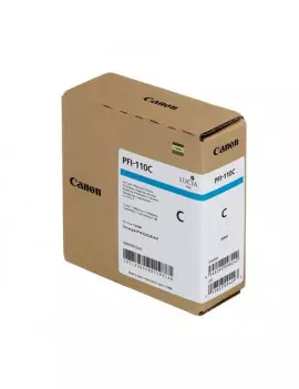 Cartuccia Originale Canon PFI-110c 2365C001 (Ciano 160 ml)