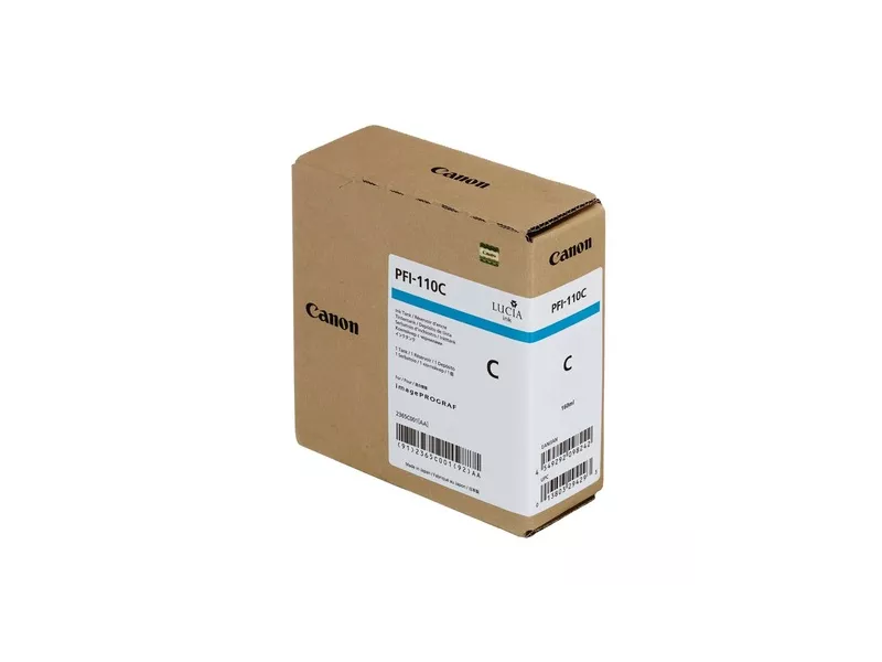Cartuccia Originale Canon PFI-110c 2365C001 (Ciano 160 ml)