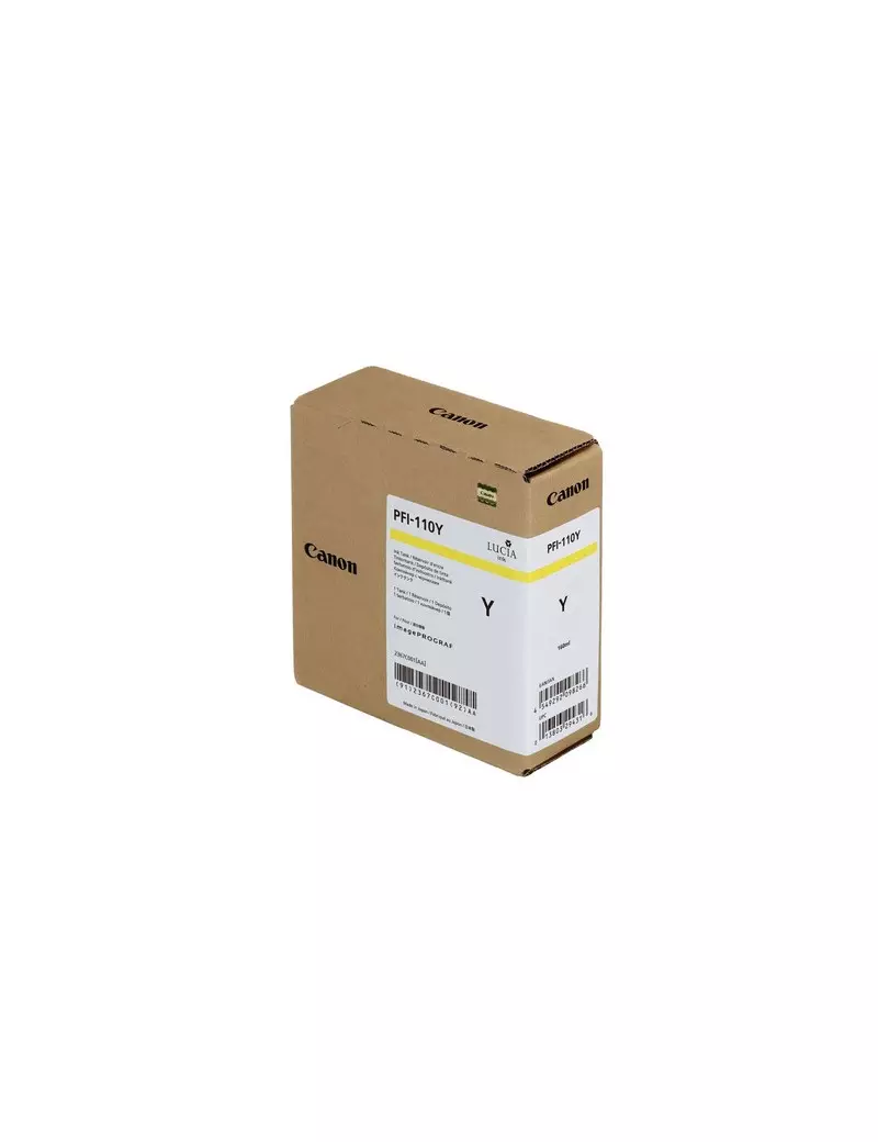 Cartuccia Originale Canon PFI-110y 2367C001 (Giallo 160 ml) Cartuccia Originale Canon PFI-110y 2367C001 (Giallo 160 ml)