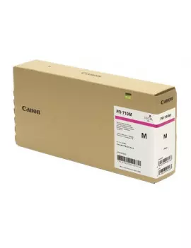 Cartuccia Originale Canon PFI-710m 2357C001 (Magenta 700 ml)