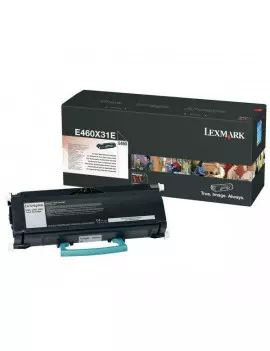 Toner Originale Lexmark E460X31E (Nero 15000 pagine)