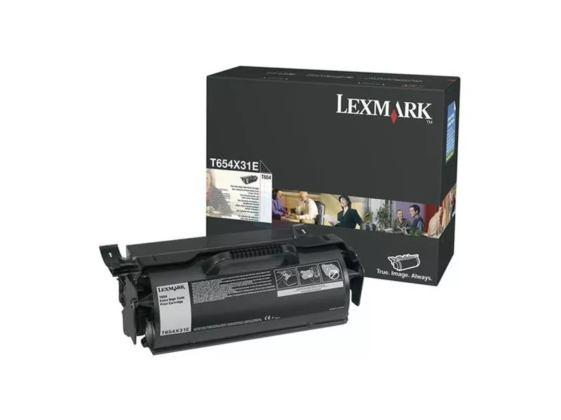 Toner Originale Lexmark T654X31E (Nero 36000 pagine) Toner Originale Lexmark T654X31E (Nero 36000 pagine)