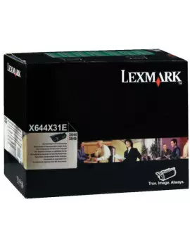 Toner Originale Lexmark X644X31E (Nero 32000 pagine)