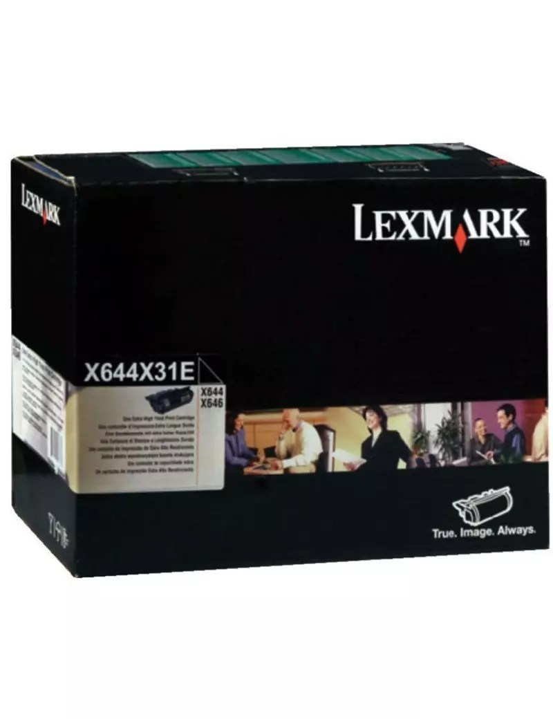 Toner Originale Lexmark X644X31E (Nero 32000 pagine) Toner Originale Lexmark X644X31E (Nero 32000 pagine)
