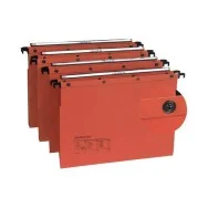 Cartelle Sospese L'Oblique AZ L'Oblique - Cassetto - Interasse 33 cm - V - 31,6x25 cm (Arancio Conf. 25)