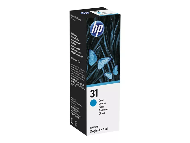 Cartuccia Originale HP 1VU26AE 31 (Ciano 8000 pagine)