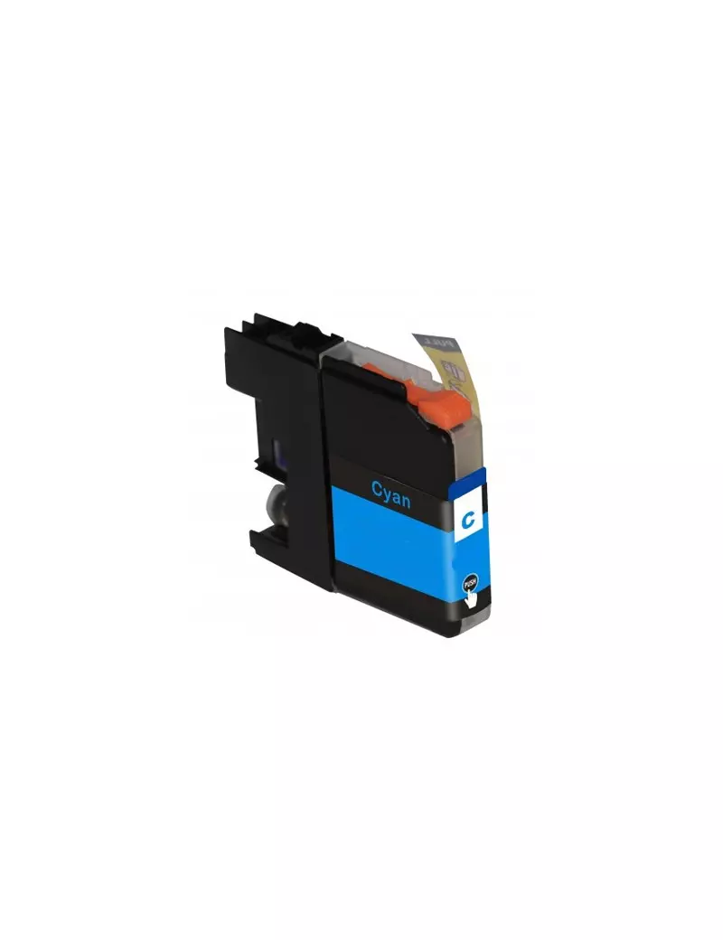 Cartuccia Compatibile Brother LC-125XLC LC125XLC (Ciano 1200 pagine) Cartuccia Compatibile Brother LC-125XLC LC125XLC (Ciano 1200 pagine)