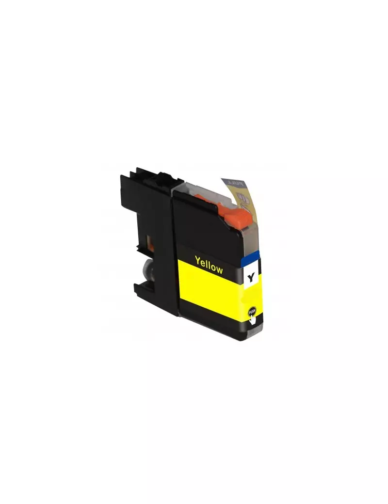 Cartuccia Compatibile Brother LC-125XLY LC125XLY (Giallo 1200 pagine) Cartuccia Compatibile Brother LC-125XLY LC125XLY (Giallo 1200 pagine)