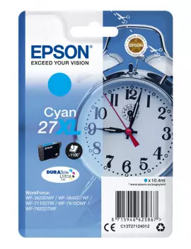 Cartuccia Originale Epson T271240 (Ciano XL 1100 pagine)