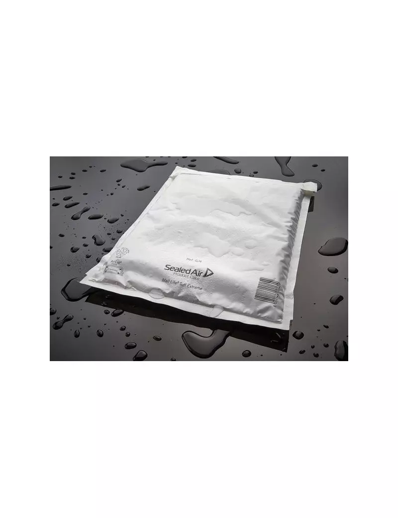 Busta Imbottita a Bolle d'Aria Mail Lite Tuff Extreme D Sealed Air - 20x32 cm - 100967999 (Bianco Conf. 100)