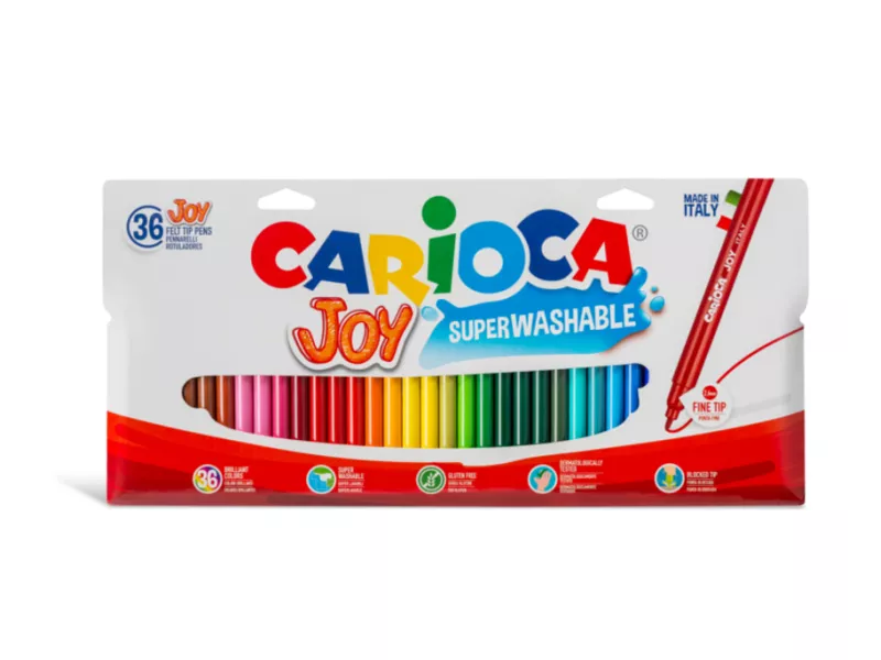 Pennarelli Joy Carioca - Punta Fine - 40615 (Assortiti Conf. 24)