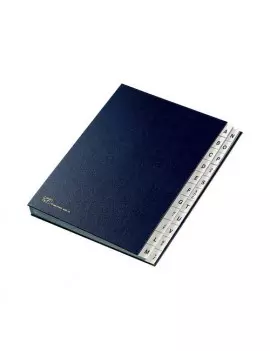 Classificatore Alfabetico A-Z Fraschini - 24x34 cm - 640D (Blu)