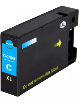 Cartuccia Compatibile Canon PGI-1500c XL 9193B001 (Ciano 1020 pagine)