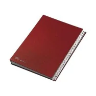 Classificatore Alfabetico A-Z Fraschini - 640E (Rosso)