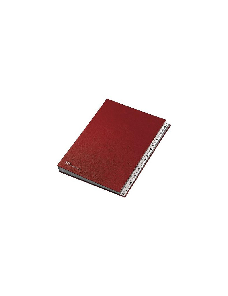 Classificatore Alfabetico A-Z Fraschini - 640E (Rosso) Classificatore Alfabetico A-Z Fraschini - 640E (Rosso)